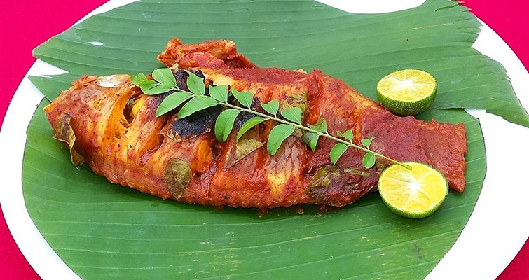Fish Pollichathu Without oil
